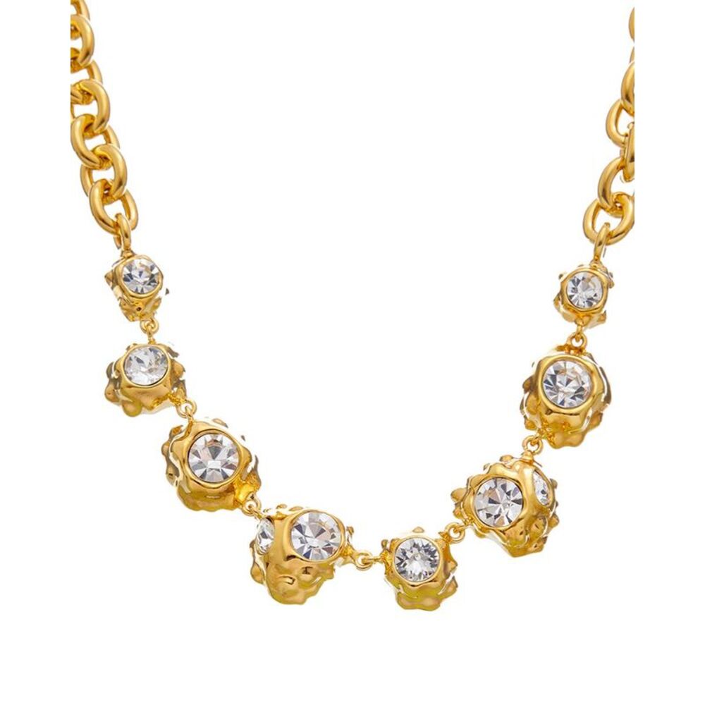 Oscar De La Renta Textured Scramble Necklace